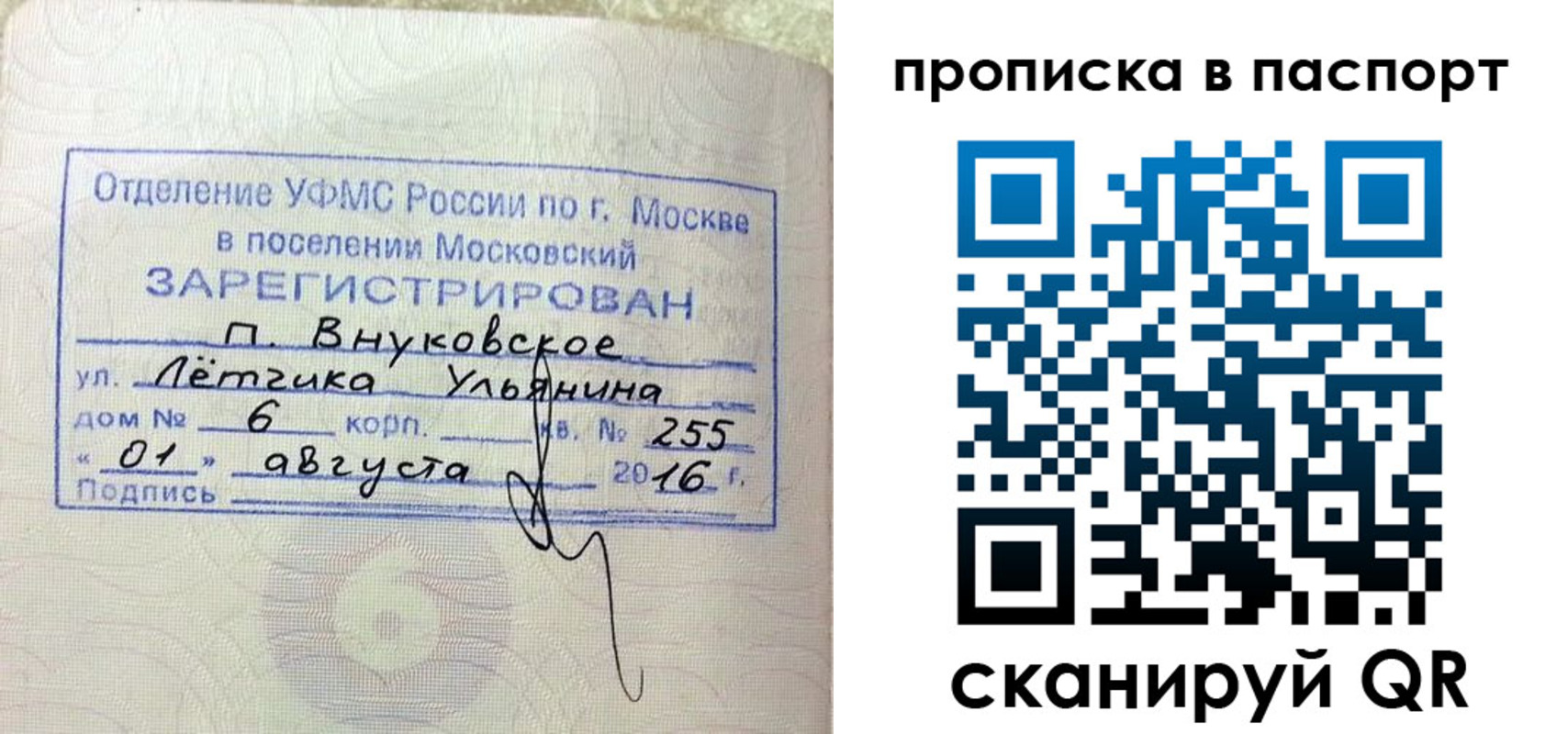 временная прописка в Высоковске
